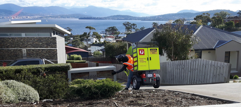 KYBURZ DXP of Australia Post in Tasmania